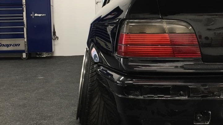 Bmw e36 deals overfenders