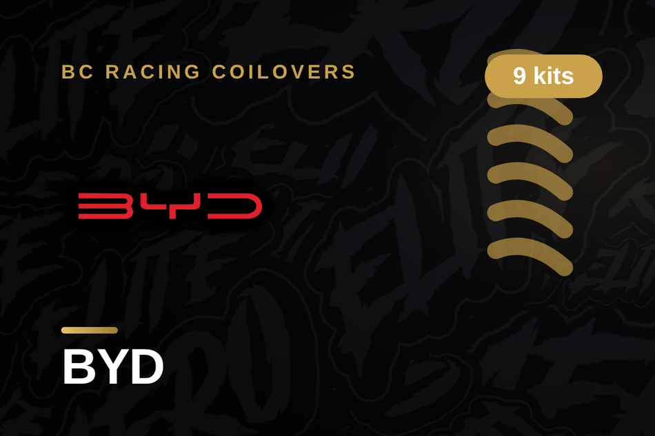 BYD BC Racing Coilovers