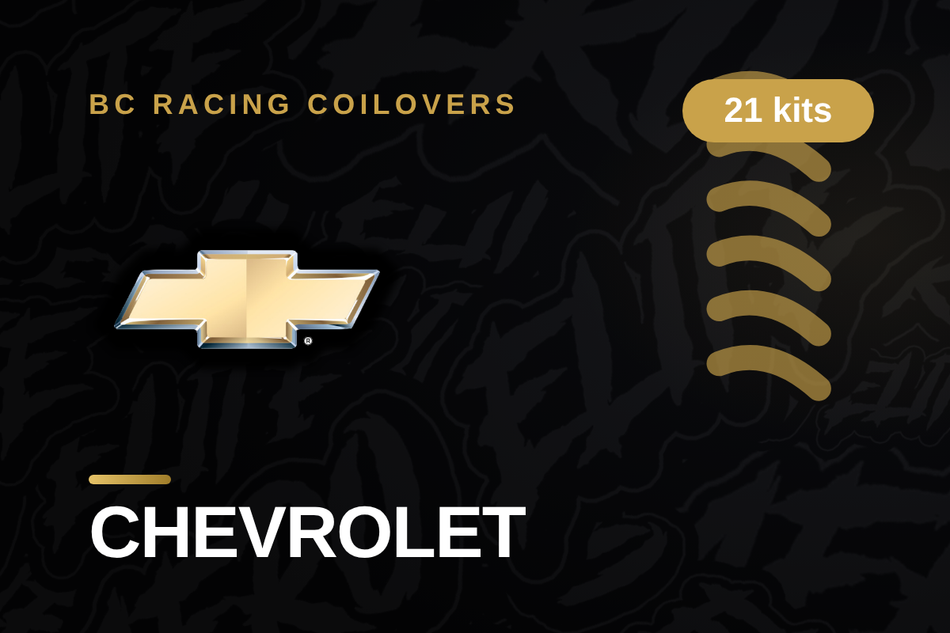 CHEVROLET BC Racing Coilovers