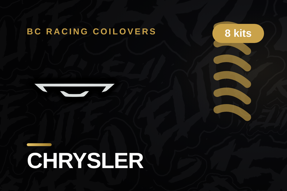 CHRYSLER BC Racing Coilovers