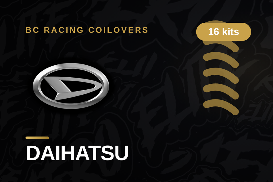 DAIHATSU BC Racing Coilovers