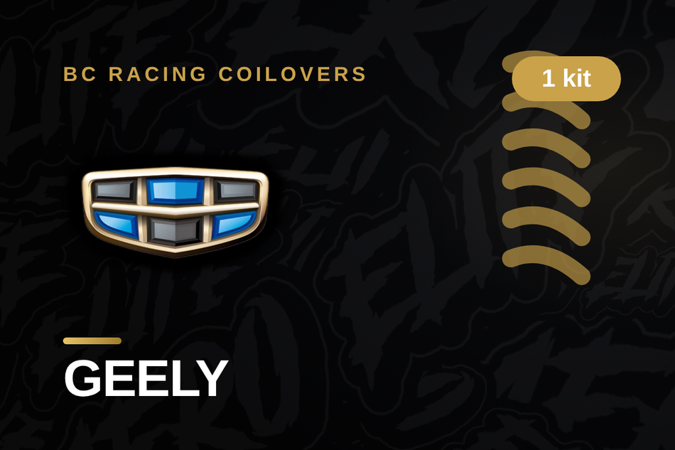 GEELY BC Racing Coilovers