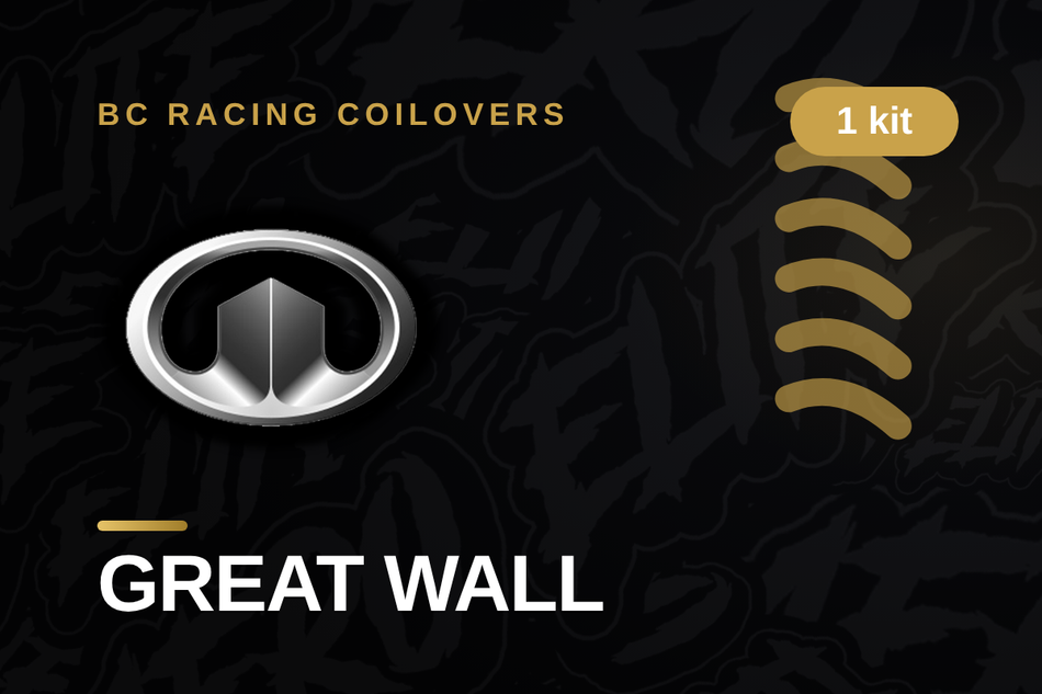 GREAT WALL BC Racing Coilovers