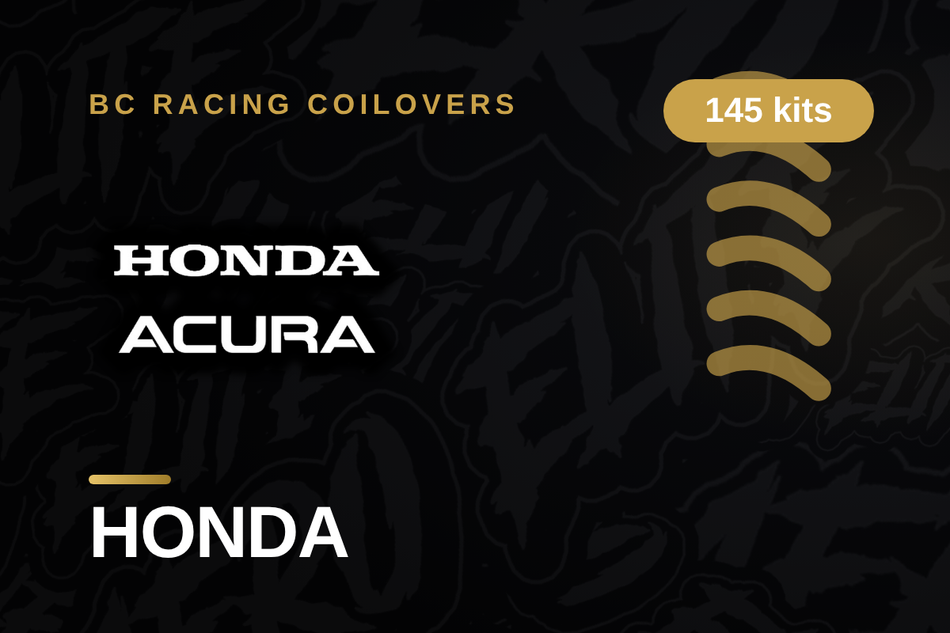 HONDA BC Racing Coilovers