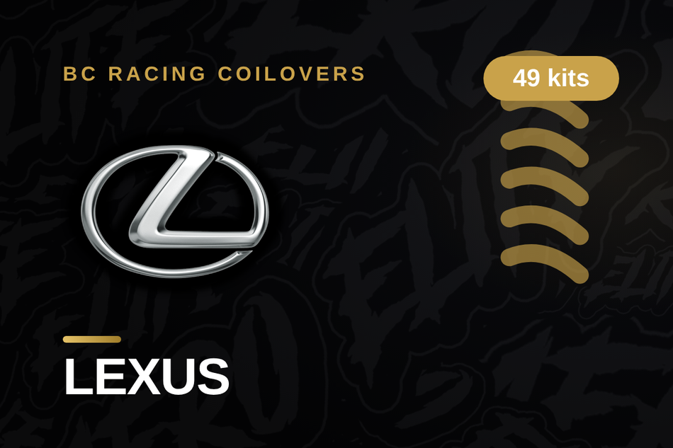 LEXUS BC Racing Coilovers