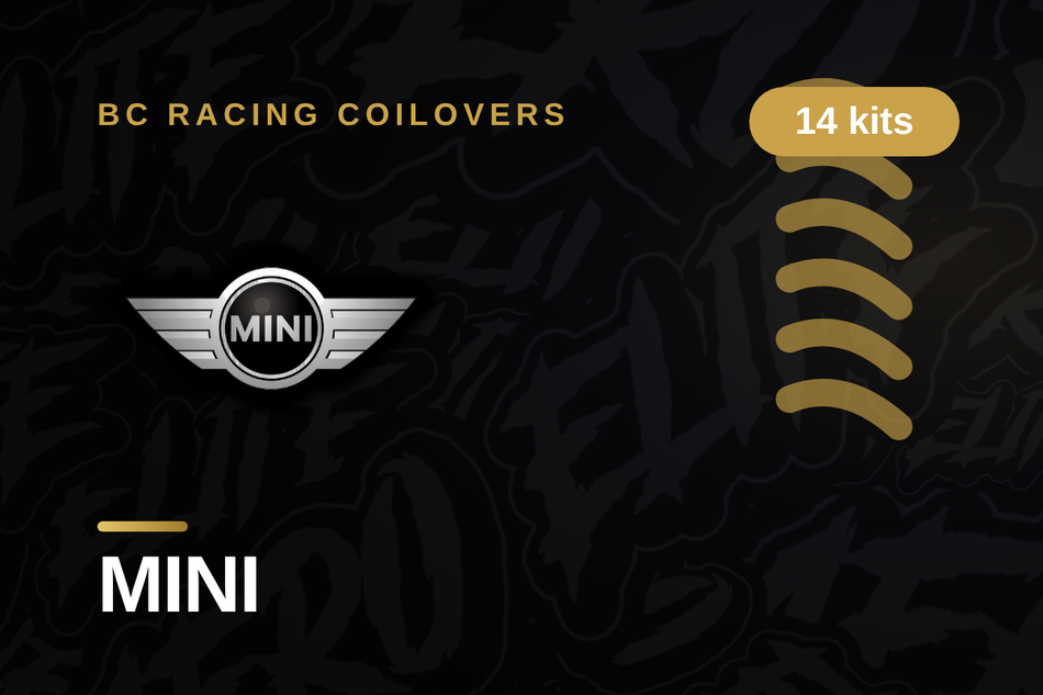 MINI BC Racing Coilovers