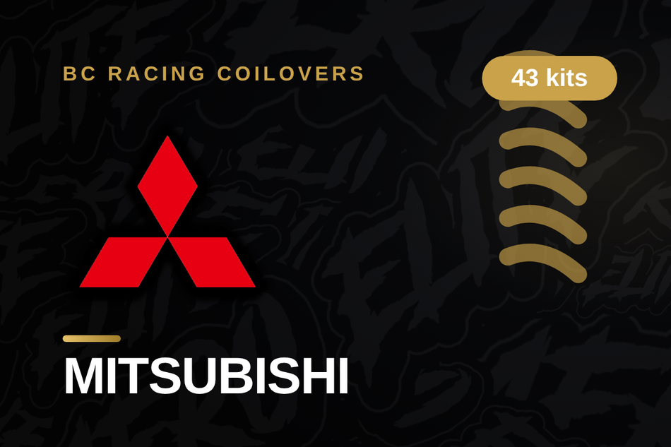 MITSUBISHI BC Racing Coilovers