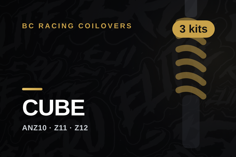BC Racing coilovers — Nissan CUBE