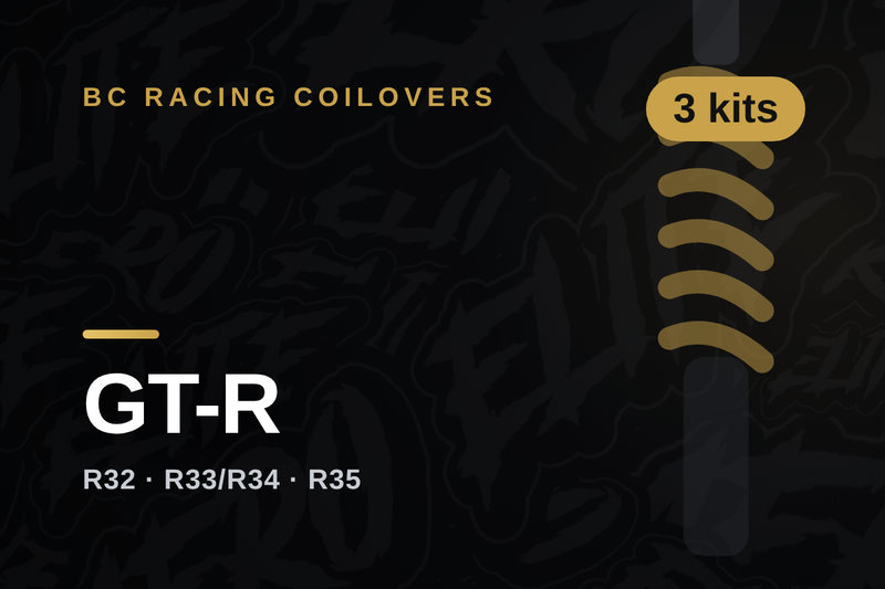 BC Racing coilovers — Nissan GT-R
