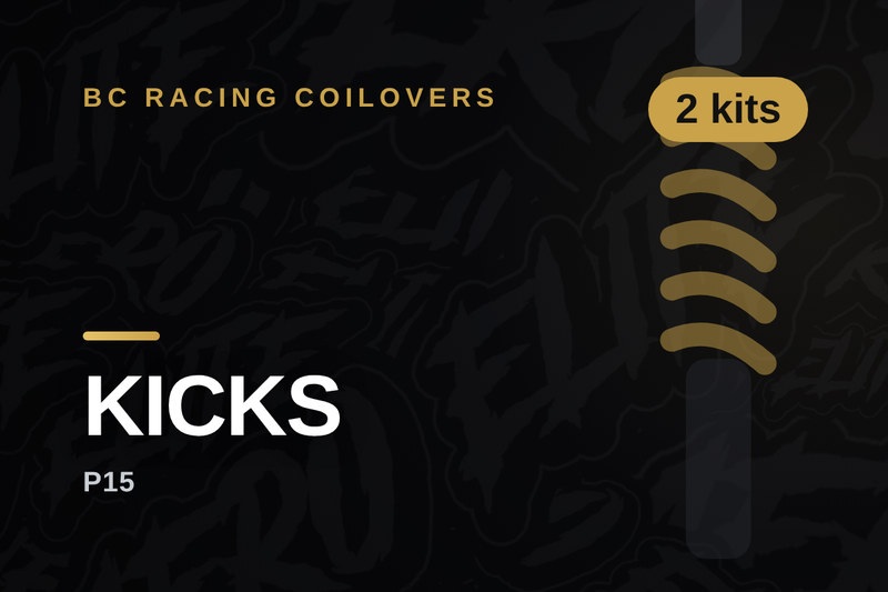 BC Racing coilovers — Nissan KICKS