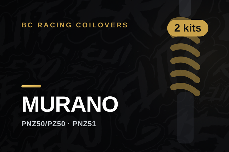 BC Racing coilovers — Nissan Murano