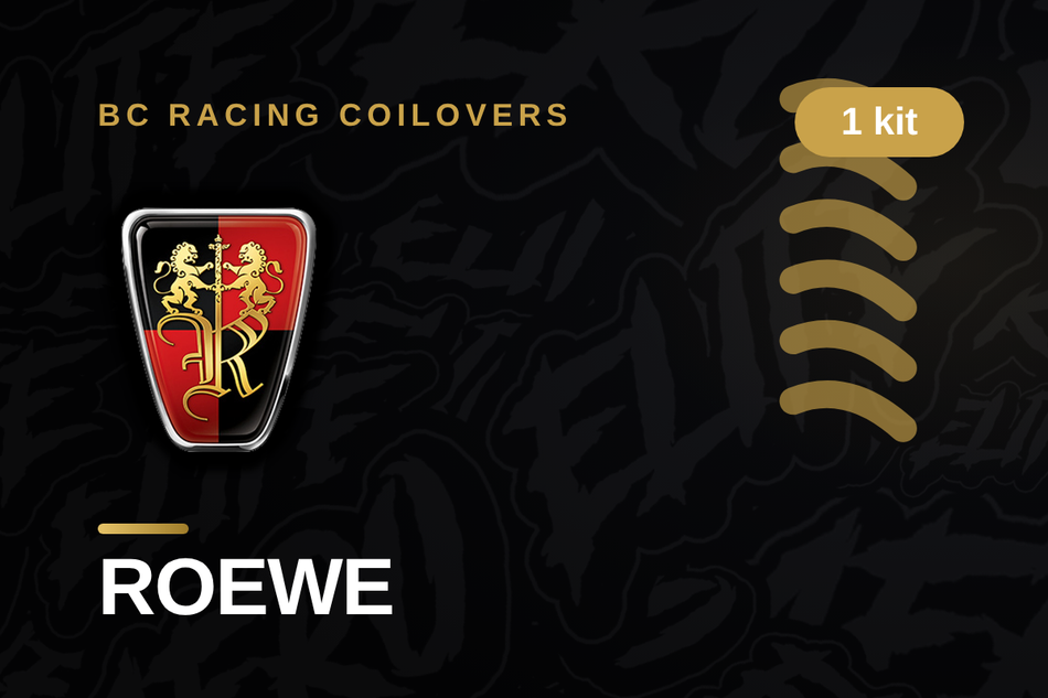 ROEWE BC Racing Coilovers