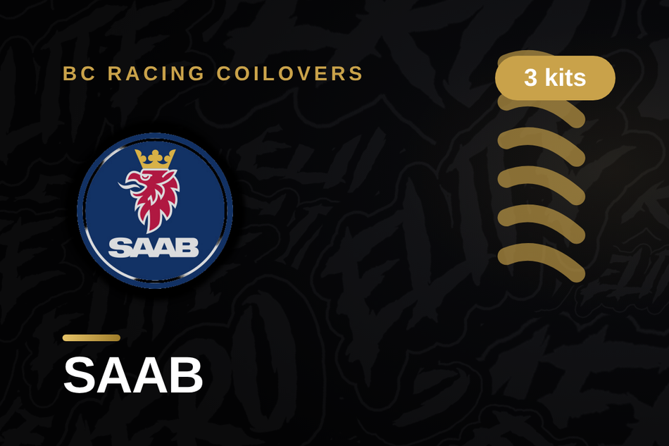SAAB BC Racing Coilovers
