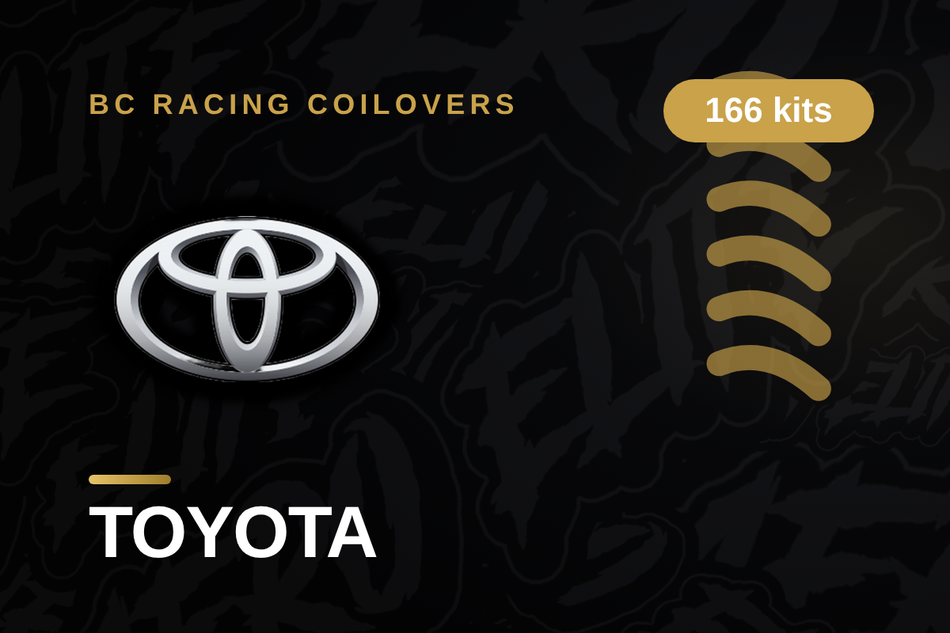 TOYOTA BC Racing Coilovers