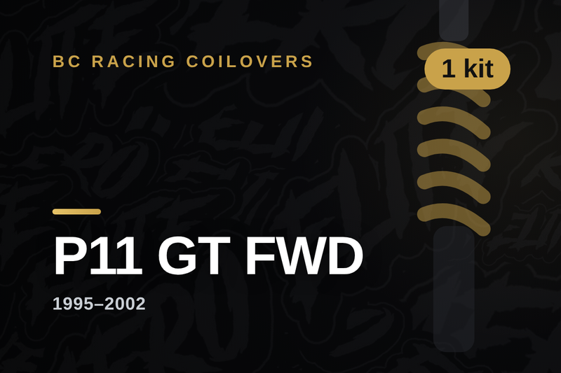 BC Racing coilovers — Nissan Primera P11 GT FWD