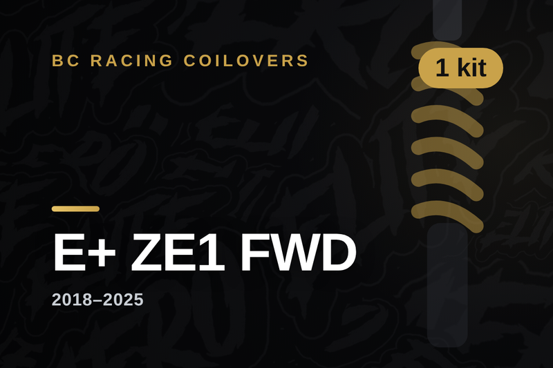BC Racing coilovers — Nissan LEAF E+ ZE1 FWD