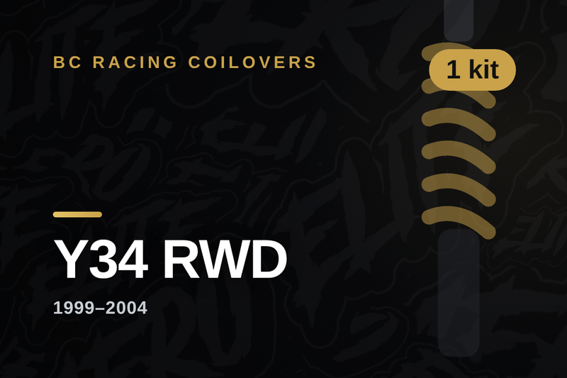 BC Racing coilovers — Nissan Cedric/gloria Y34 RWD