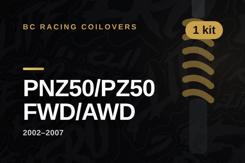 BC Racing coilovers — Nissan Murano PNZ50/PZ50 FWD/AWD