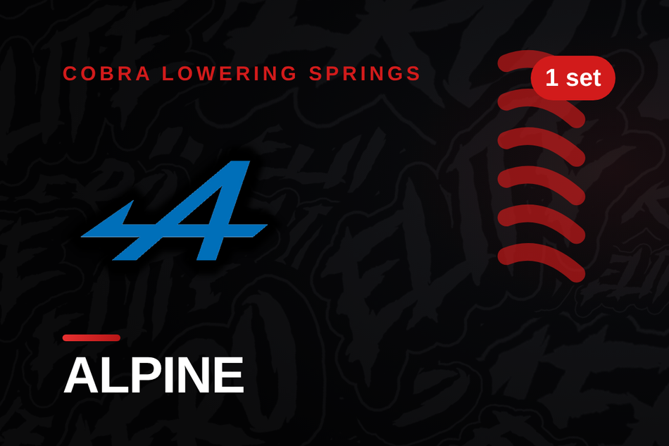 Alpine Lowering Springs