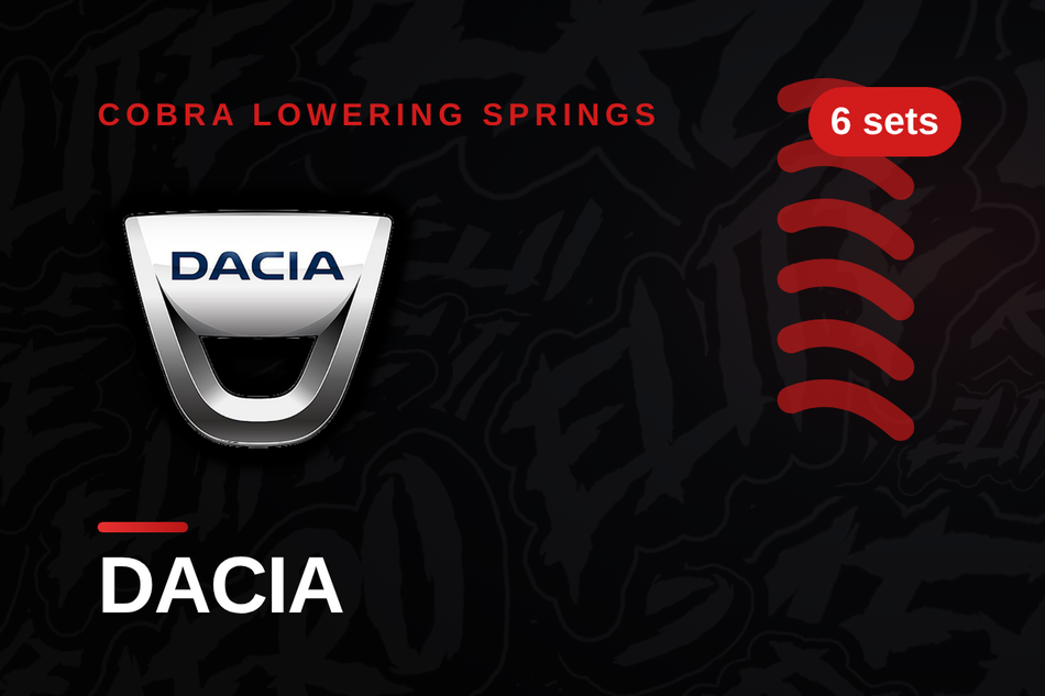 Dacia Lowering Springs