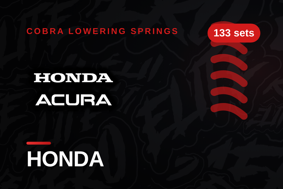 Honda Lowering Springs