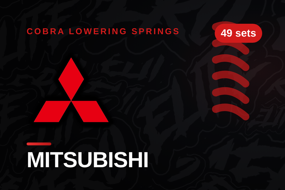 Mitsubishi Lowering Springs