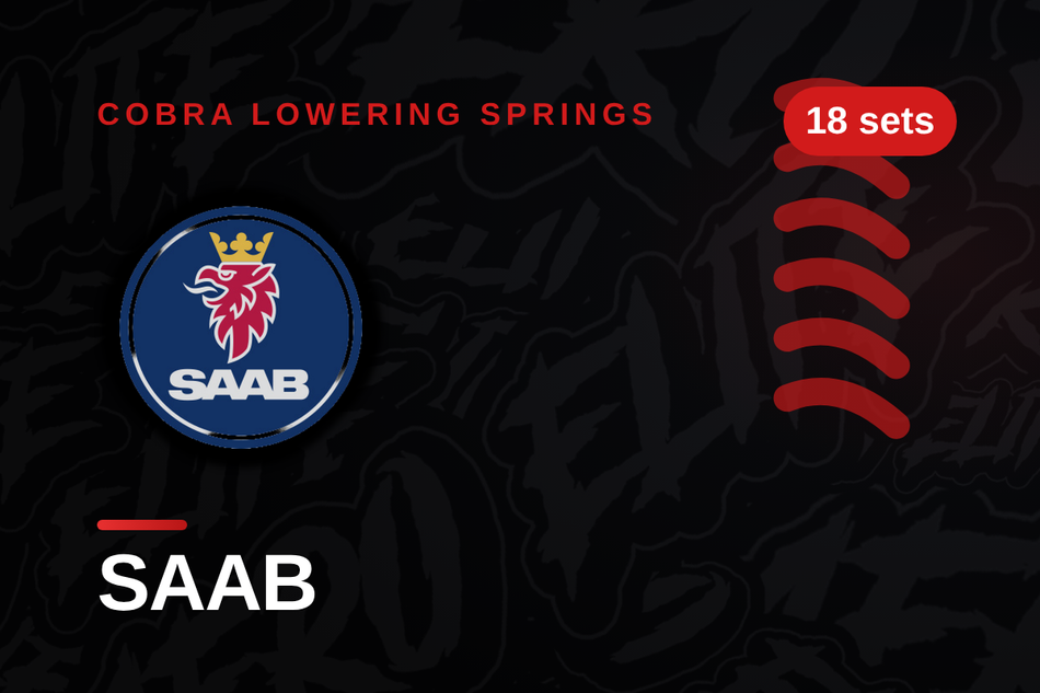 Saab Lowering Springs