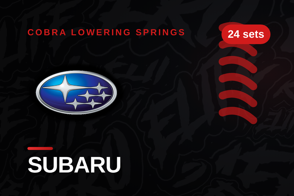 Subaru Lowering Springs