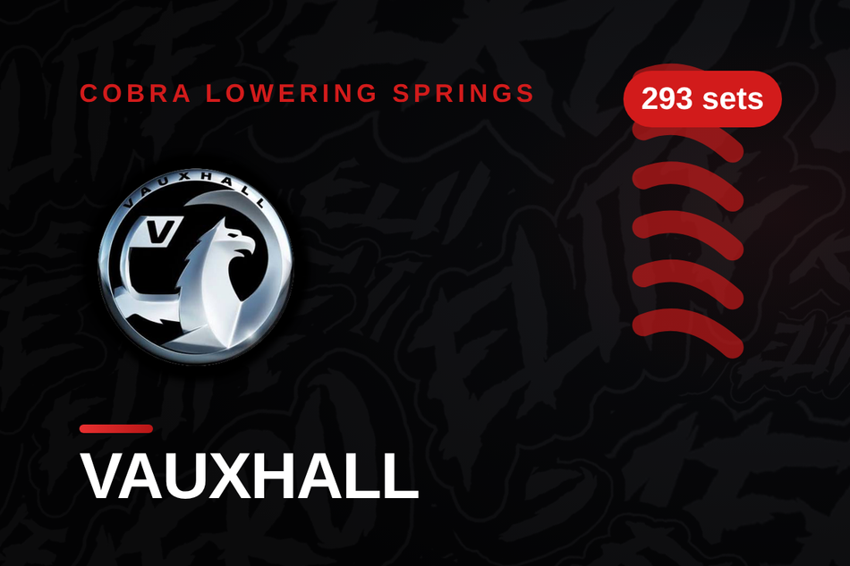 Vauxhall Lowering Springs