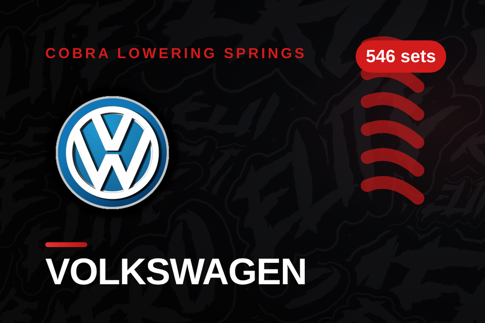 Volkswagen Lowering Springs
