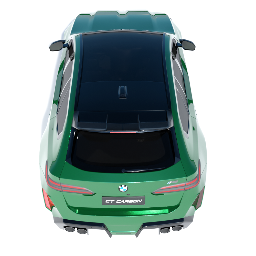 BMW G99 M5 2024+ CARBON FIBRE SPOILER - CT DESIGN-Spoiler-CT CARBON-CT Carbon - High-quality carbon fiber and gloss black aerodynamic parts for premium sports and luxury vehicles.