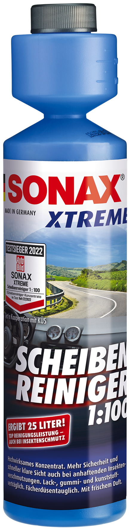 Sonax XTREME Clear View 1:100 Concentrate 250ml