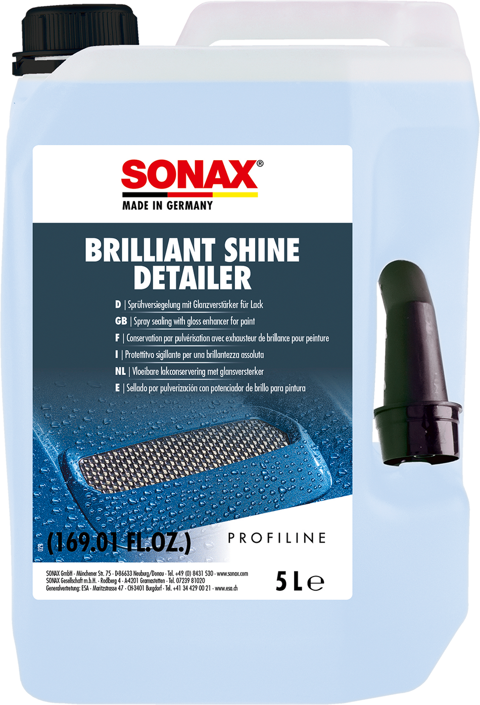 Sonax PROFILINE Brilliant Shine Detailer 5ltr