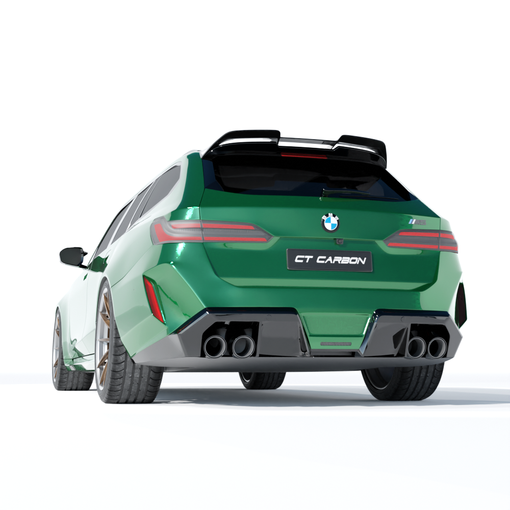 BMW G99 M5 2024+ CARBON FIBRE SPOILER - CT DESIGN-Spoiler-CT CARBON-CT Carbon - High-quality carbon fiber and gloss black aerodynamic parts for premium sports and luxury vehicles.