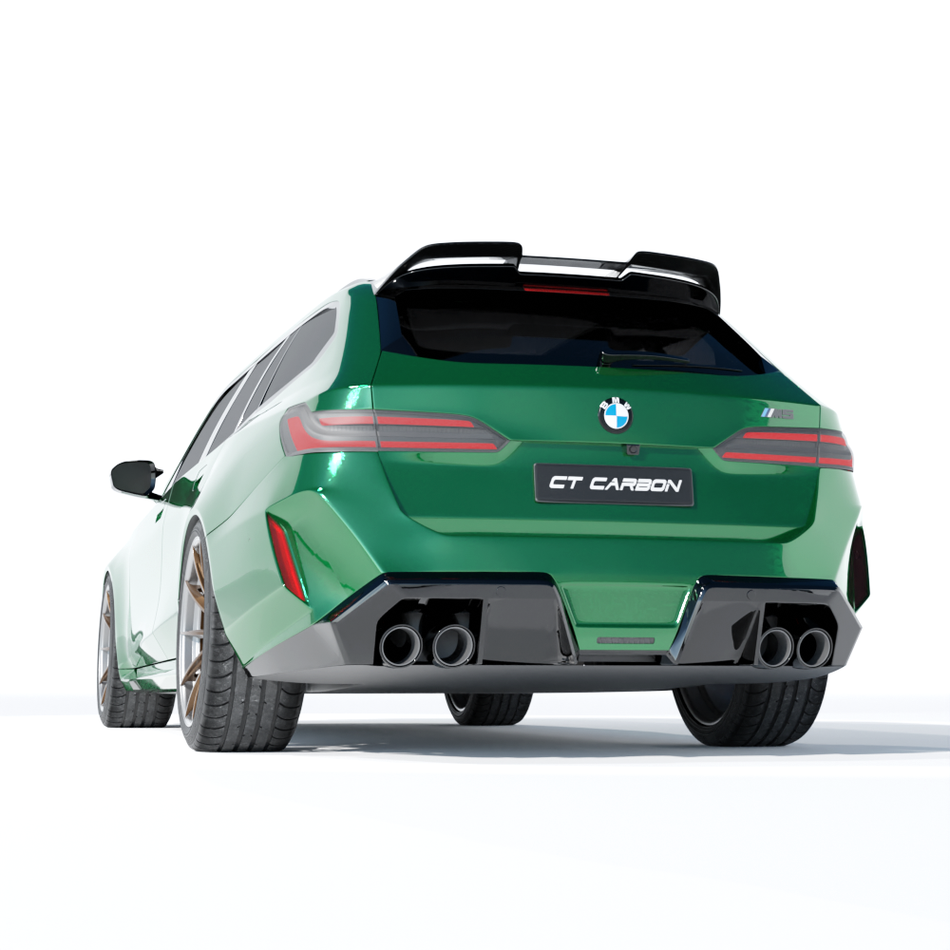 BMW G99 M5 2024+ CARBON FIBRE SPOILER - CT DESIGN-Spoiler-CT CARBON-CT Carbon - High-quality carbon fiber and gloss black aerodynamic parts for premium sports and luxury vehicles.