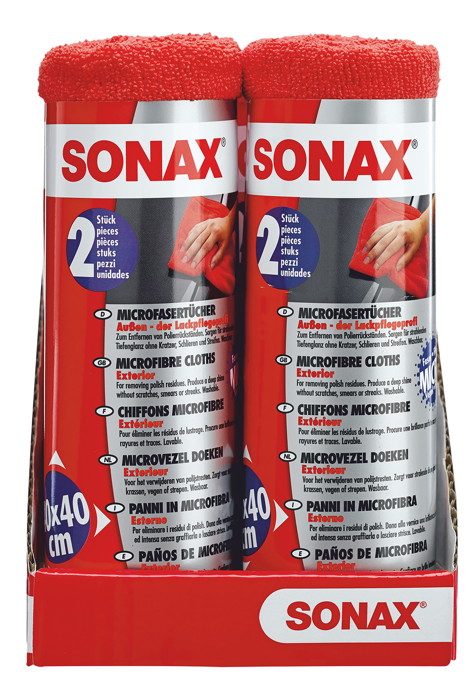 Sonax Microfibre Cloth Exterior 2pc