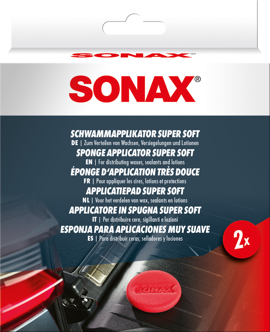 Sonax Sponge Applicator -Super Soft 2pcs