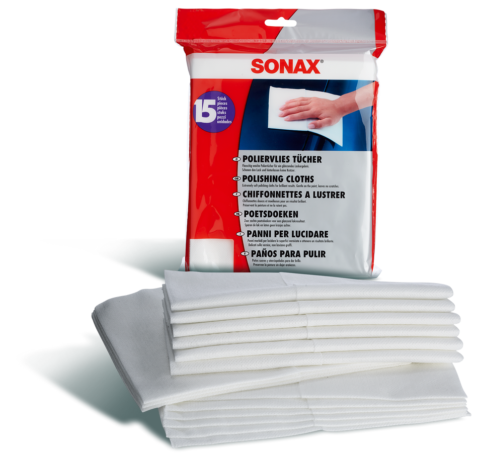 Sonax Polishing Cloths 15PCS
