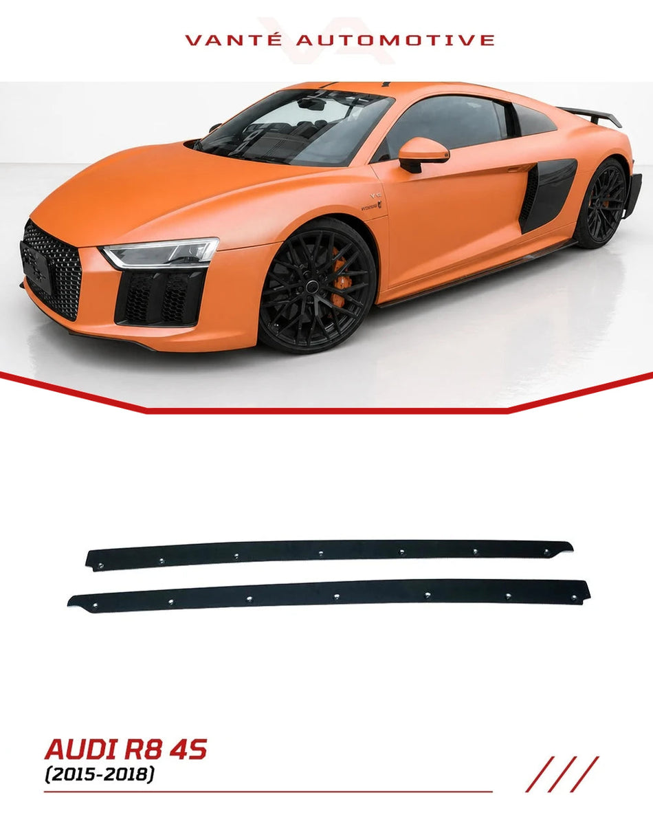 Audi R8 4S Carbon Fiber Side Skirts