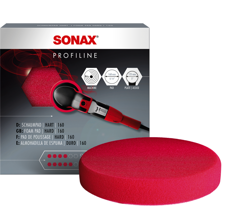 Sonax Foam Pad Hard 160mm