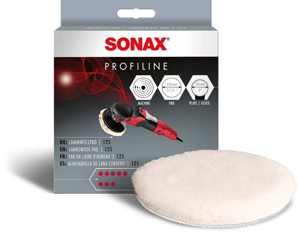 Sonax Lambswool Pad 133 mm