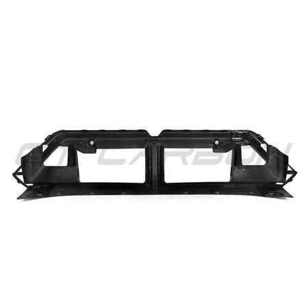 BMW G90/G99 M5 2024+ CARBON FIBRE FRONT BUMPER MIDDLE BUMPER TRIM-Bumper Trim-CT CARBON-CT Carbon - High-quality carbon fiber and gloss black aerodynamic parts for premium sports and luxury vehicles.