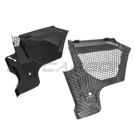 BMW M2 M3 & M4 G87/G80/G81/G82/G83 CARBON FIBRE ENGINE BAY UPPER TRIM - RHD-Accessories-CT CARBON-CT Carbon - High-quality carbon fiber and gloss black aerodynamic parts for premium sports and luxury vehicles.