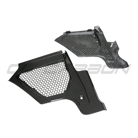 BMW M2 M3 & M4 G87/G80/G81/G82/G83 CARBON FIBRE ENGINE BAY UPPER TRIM - RHD-Accessories-CT CARBON-CT Carbon - High-quality carbon fiber and gloss black aerodynamic parts for premium sports and luxury vehicles.