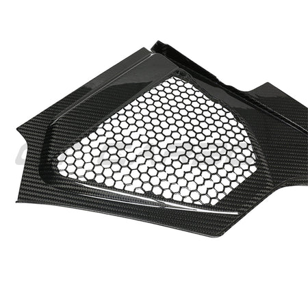 BMW M2 M3 & M4 G87/G80/G81/G82/G83 CARBON FIBRE ENGINE BAY UPPER TRIM - RHD-Accessories-CT CARBON-CT Carbon - High-quality carbon fiber and gloss black aerodynamic parts for premium sports and luxury vehicles.