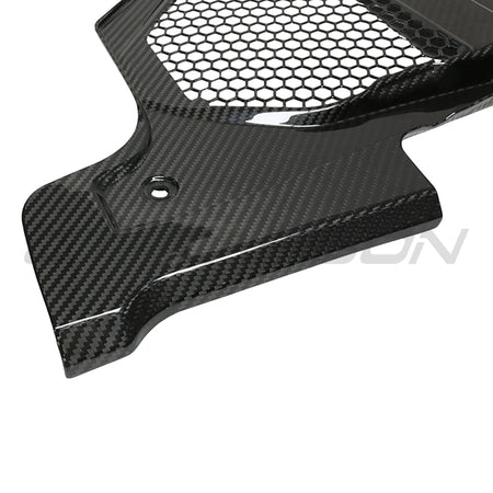 BMW M2 M3 & M4 G87/G80/G81/G82/G83 CARBON FIBRE ENGINE BAY UPPER TRIM - RHD-Accessories-CT CARBON-CT Carbon - High-quality carbon fiber and gloss black aerodynamic parts for premium sports and luxury vehicles.