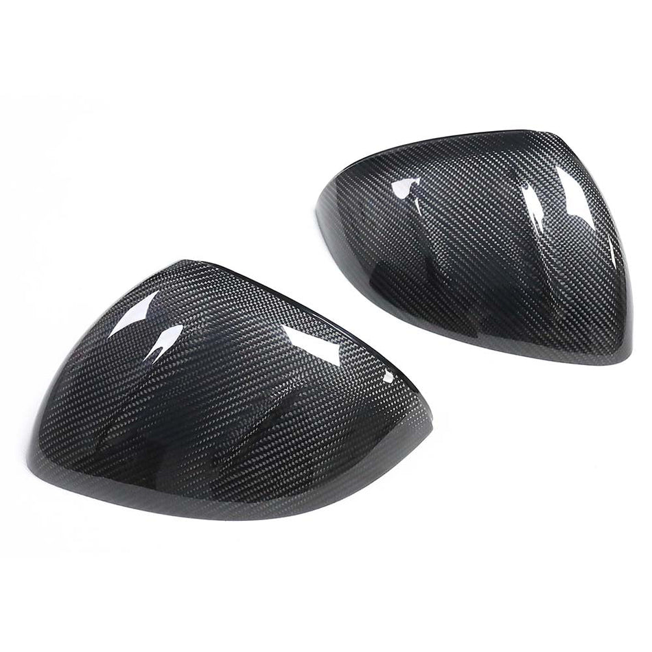 MERCEDES C CLASS W206 2021-2023 DRY CARBON FIBRE MIRROR COVER REPLACEMENTS - V2