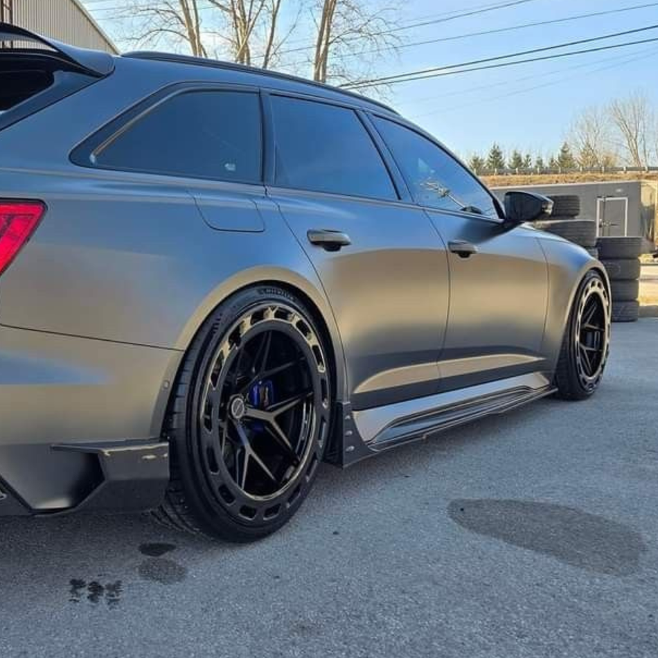 Audi RS6/RS7 C8 Carbon Fiber Side Skirts Lip