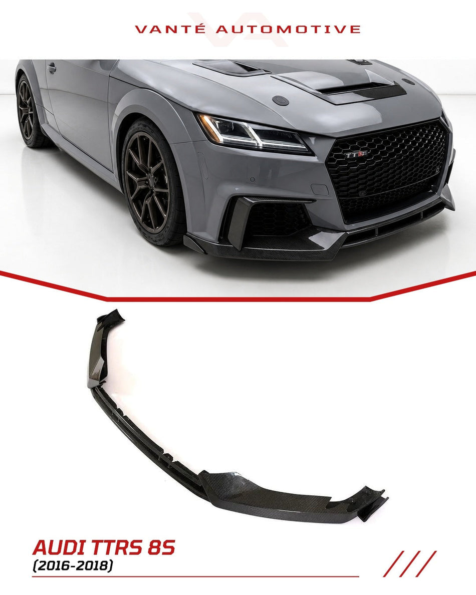 Audi TTRS 8S Carbon Fiber Front Splitter Lip