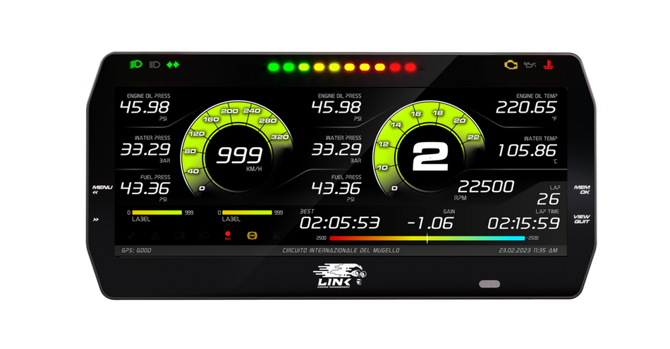 LINK  AIM 10" Dash MXT Strada Street Edition